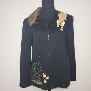 Onque Casuals zip sweater